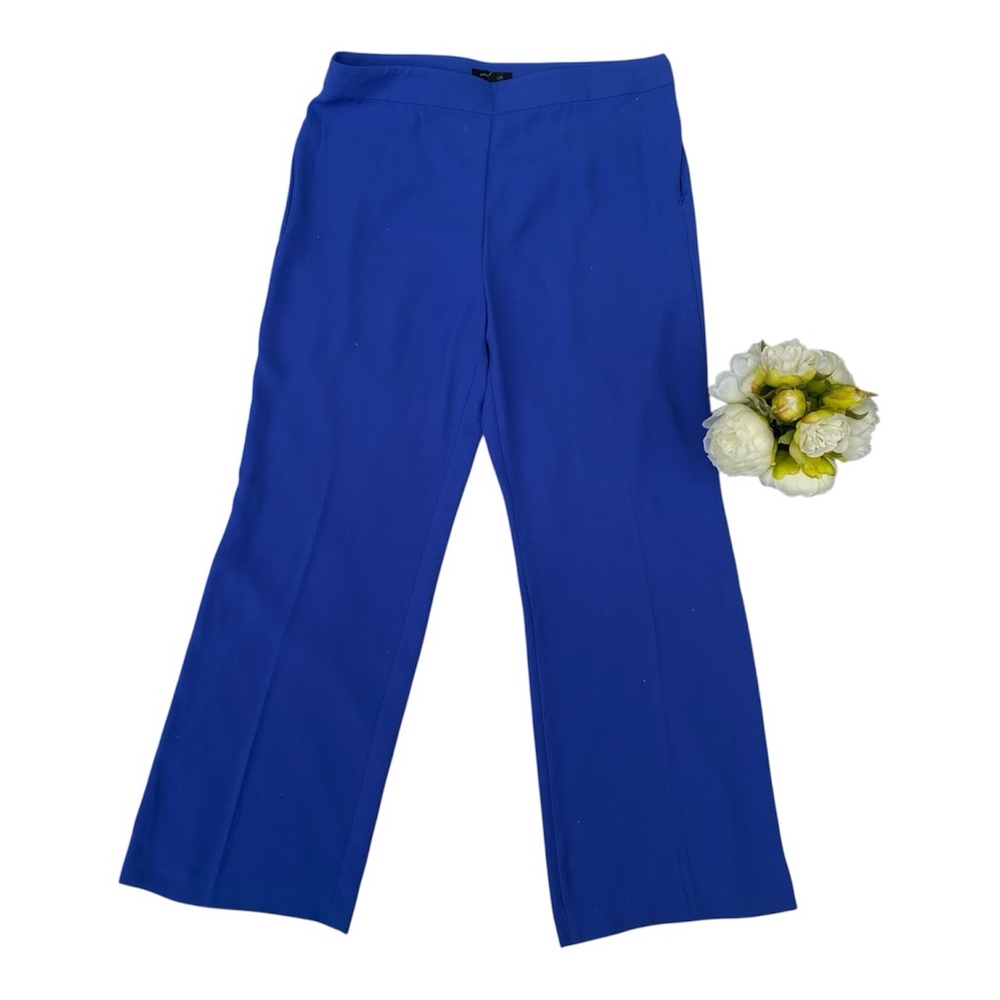 Ann Taylor Royal Blue Wide Leg Pants